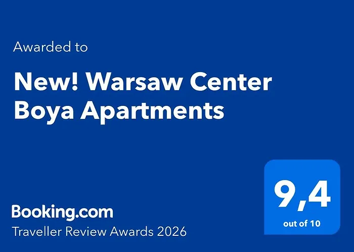 New! Center Boya Apartment Warsaw